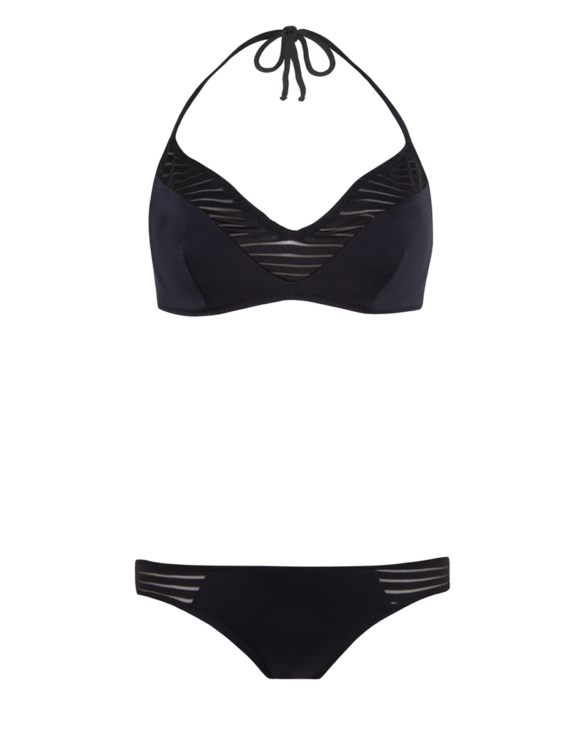Bikini Bottom Saona - Boudoir Black | Reset Priority | Bleue