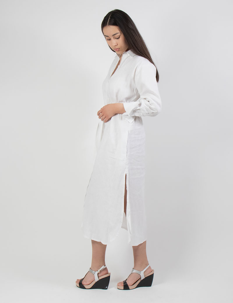 Stylish Linen Shirt Dress | Luxury ...